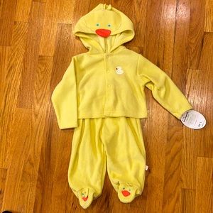 Little duck 2 piece costume